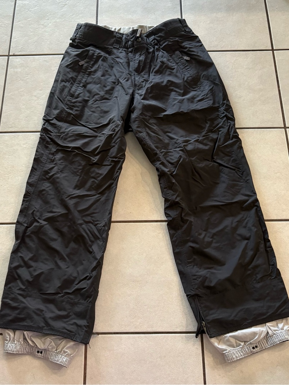 Burton Womens Medium Black Snowboard Ski Pants Insulated Waterproof Winter M